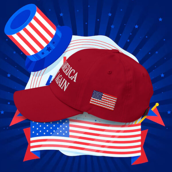 Trump Make America Great Again Embroidered Beanie MAGA Winter Hat