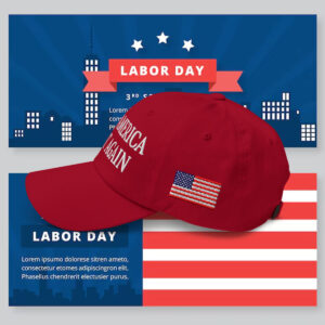 Trump Make America Great Again Embroidered Structured Flexfit Cap