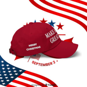 Trump Make America Great Again Embroidered Washed Cap