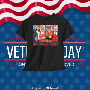 Trump Make America Great Again The Leader Of The USA Shirt