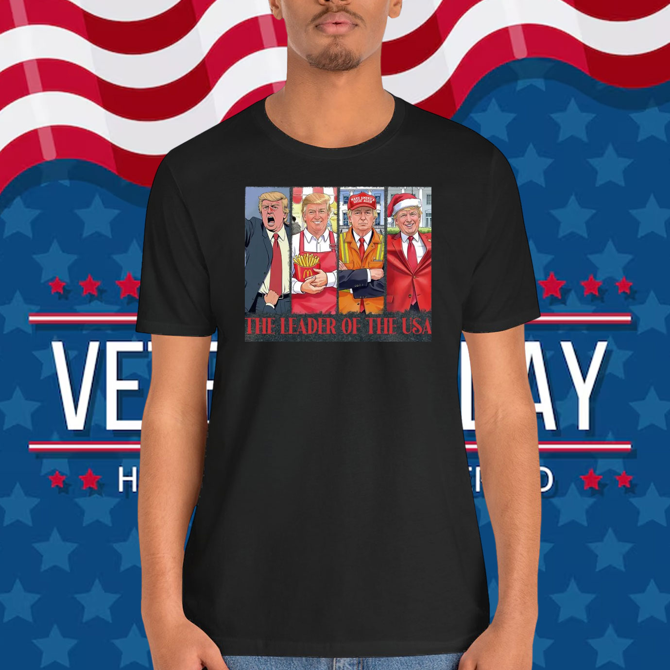 Trump Make America Great Again The Leader Of The USA Shirt