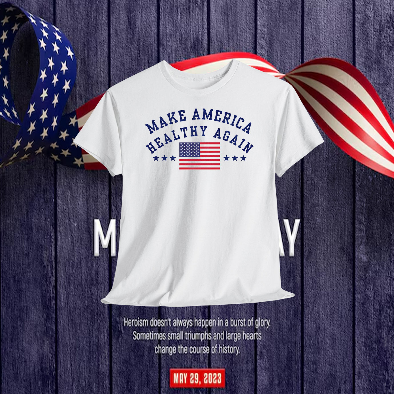 Trump Make America Healthy Again Shirt