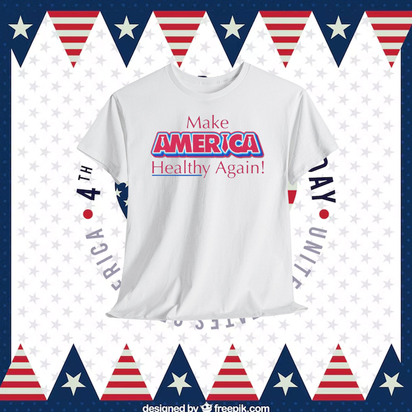 Trump Make America Healthy Again! Unisex Shirt