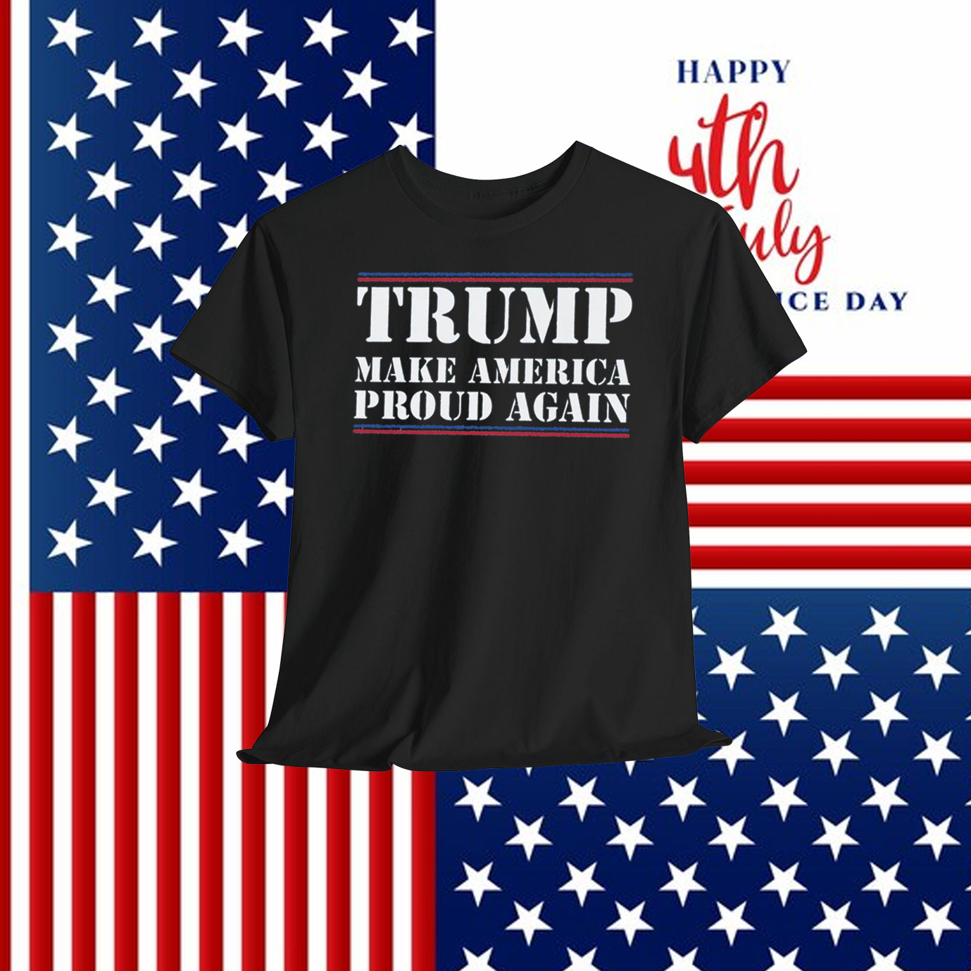 Trump Make America Proud Again 2024 Shirt