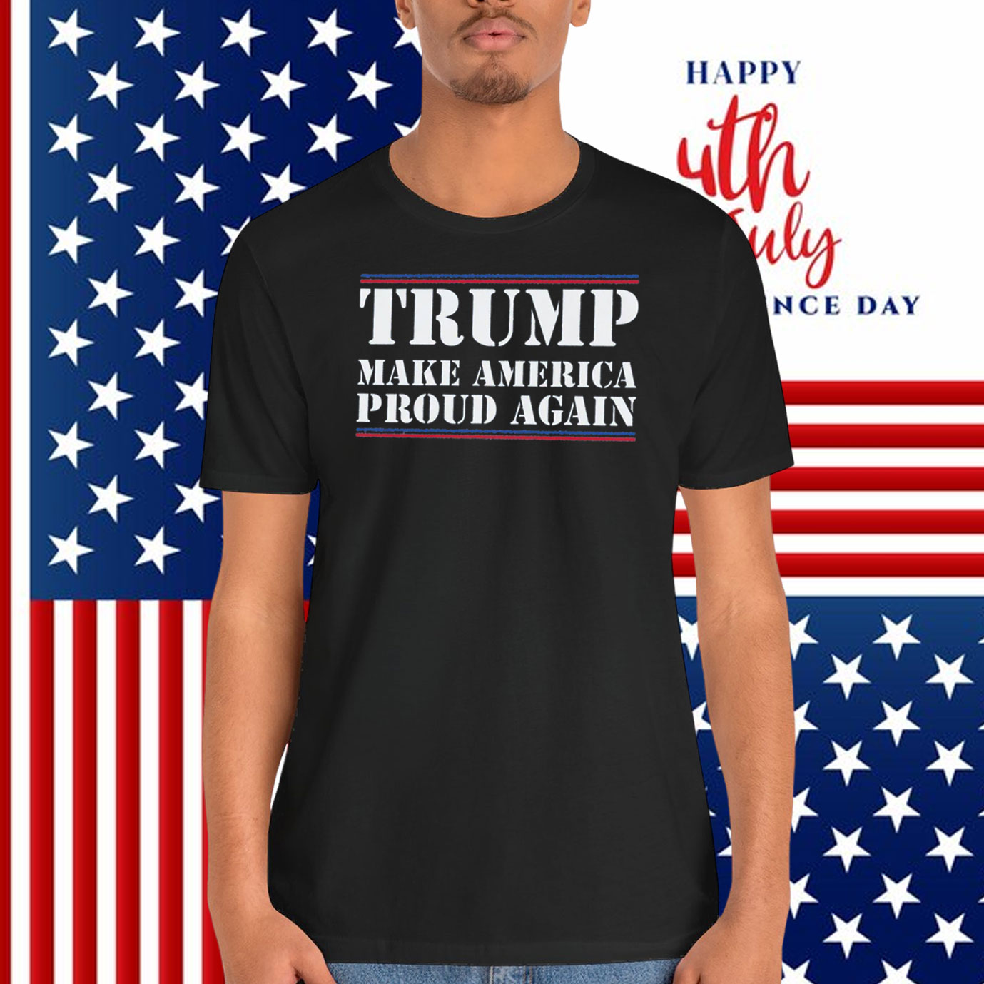 Trump Make America Proud Again 2024 Shirt