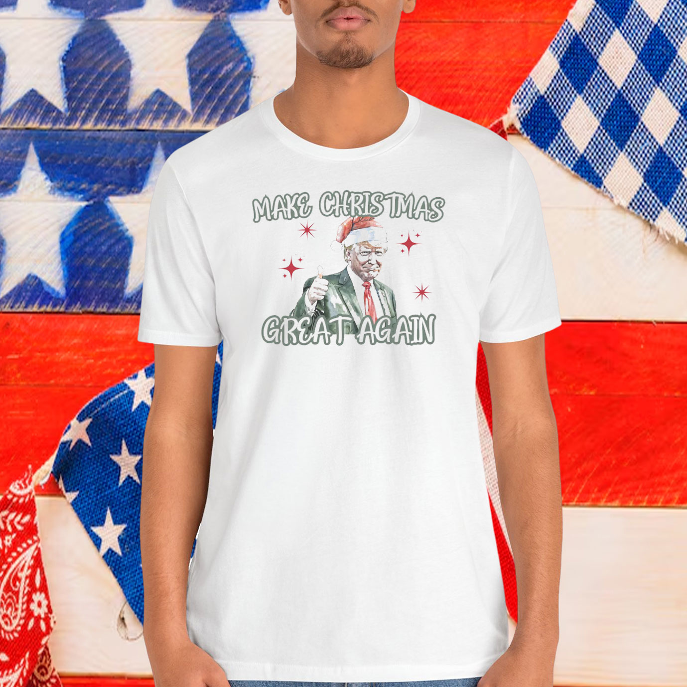 Trump Make Christmas Great Again Shirts