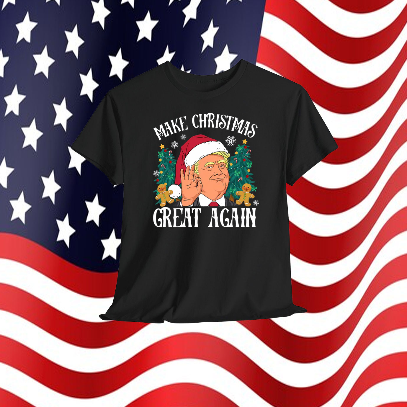Trump Make Christmas Great Again T-Shirt