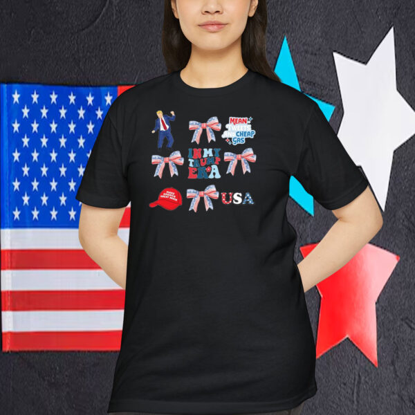 Trump Mean Tweets And Cheap Gas In My Trump Era USA Shirt