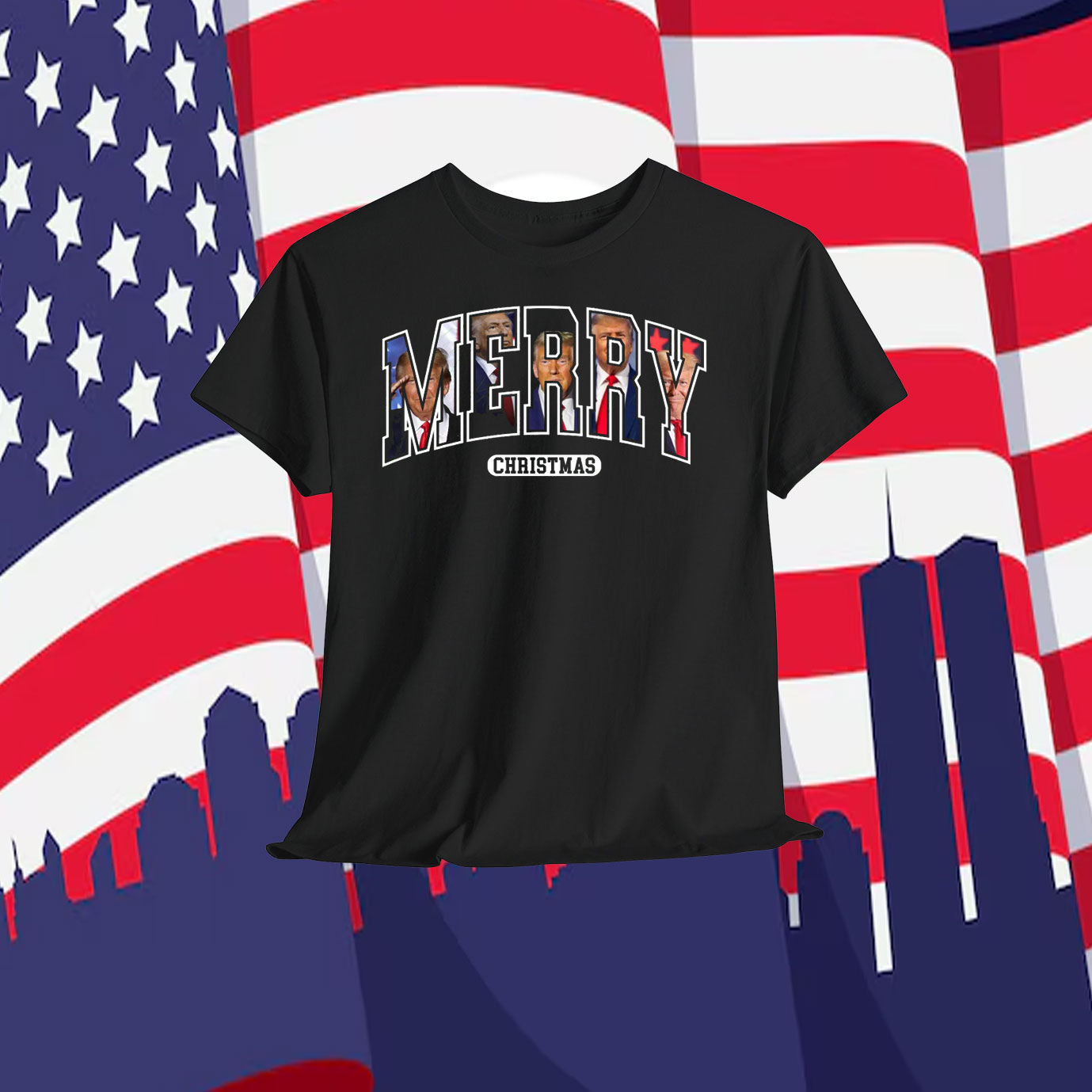 Trump Merry Christmas 2024 Unisex Shirt