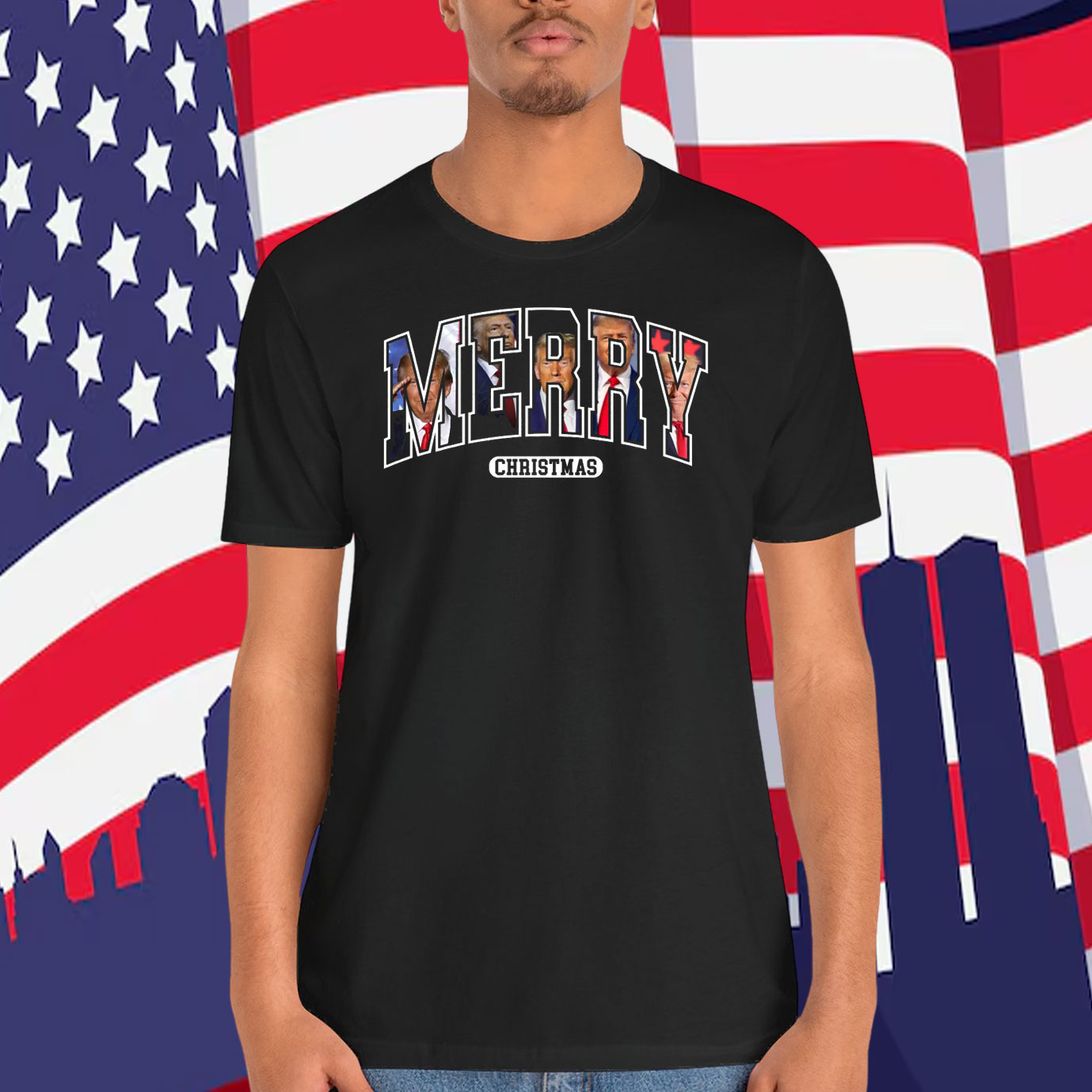 Trump Merry Christmas 2024 Unisex Shirt