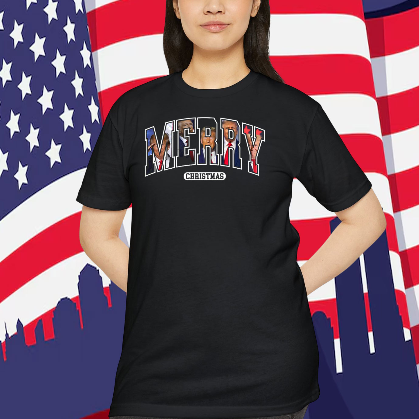 Trump Merry Christmas 2024 Unisex Shirt