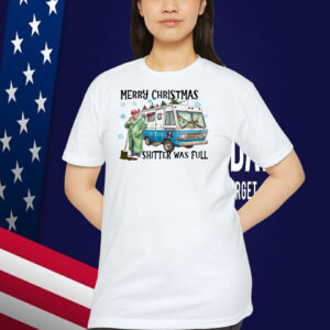 Trump Merry Christmas Shitter Was Full Shirt
