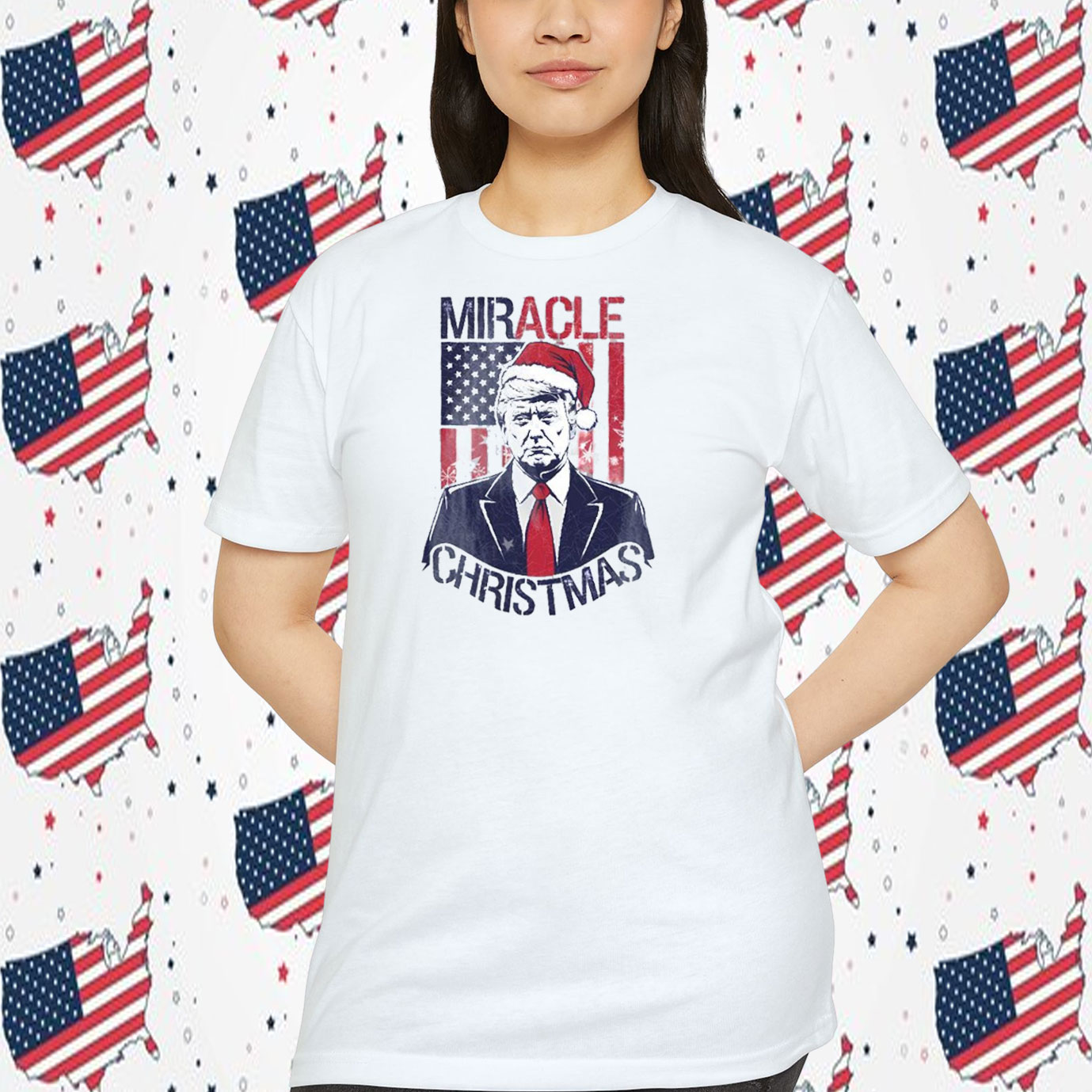 Trump Miracle Christmas Shirt