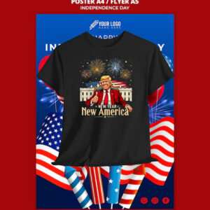 Trump New Year New America 2024 Shirt