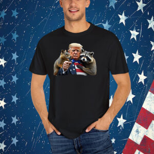 Trump Peanut Squirrel Raccoon T-Shirt
