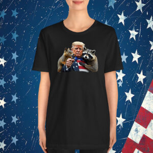 Trump Peanut Squirrel Raccoon T-Shirt