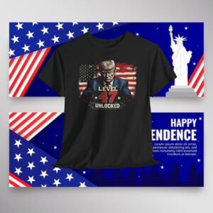 Trump President Level 47 Unlocked Shirt