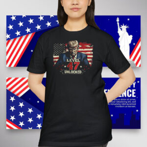 Trump President Level 47 Unlocked Shirt