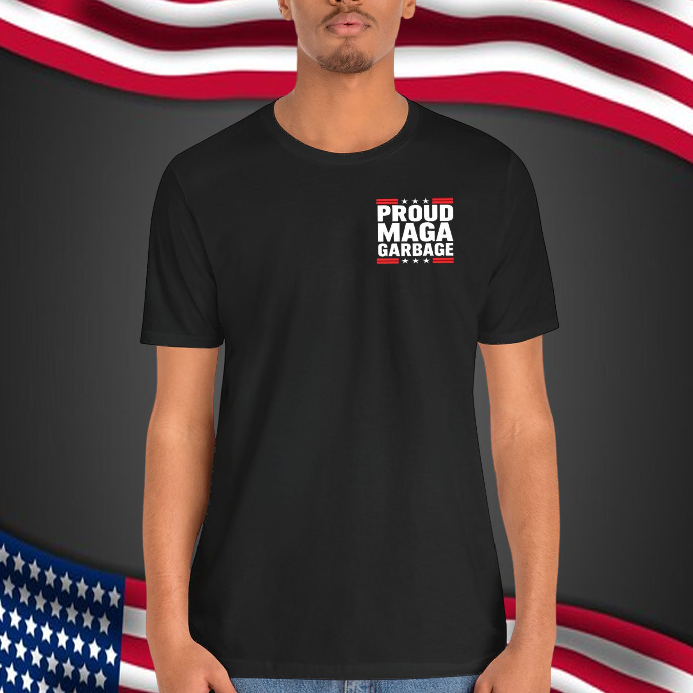 Trump Proud MAGA Garbage Shirt
