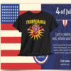 Trump Republican Convention Wrestling Meme Trumpamania T-Shirt