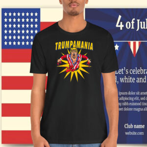 Trump Republican Convention Wrestling Meme Trumpamania T-Shirt