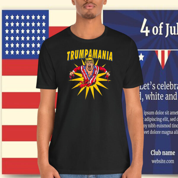 Trump Republican Convention Wrestling Meme Trumpamania T-Shirt