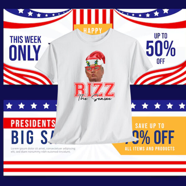 Trump Rizz The Season 2024 Christmas Shirt