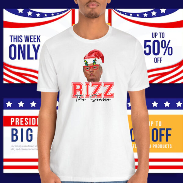 Trump Rizz The Season 2024 Christmas Shirt