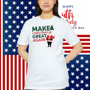 Trump Santa Make Christmas Great Again Shirt