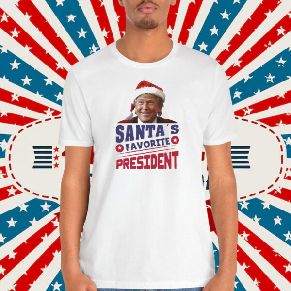 Trump Santa's Favorite President T-Shirt