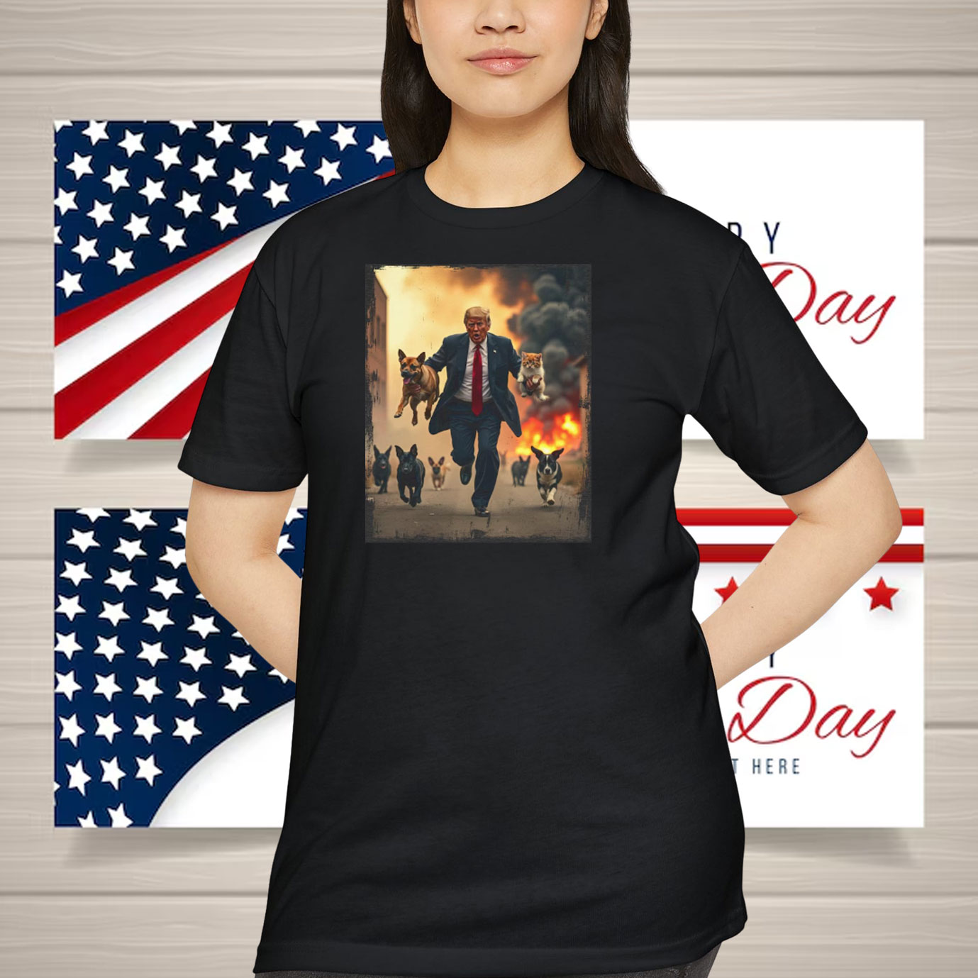 Trump Saves Dogs And Cats Shirt