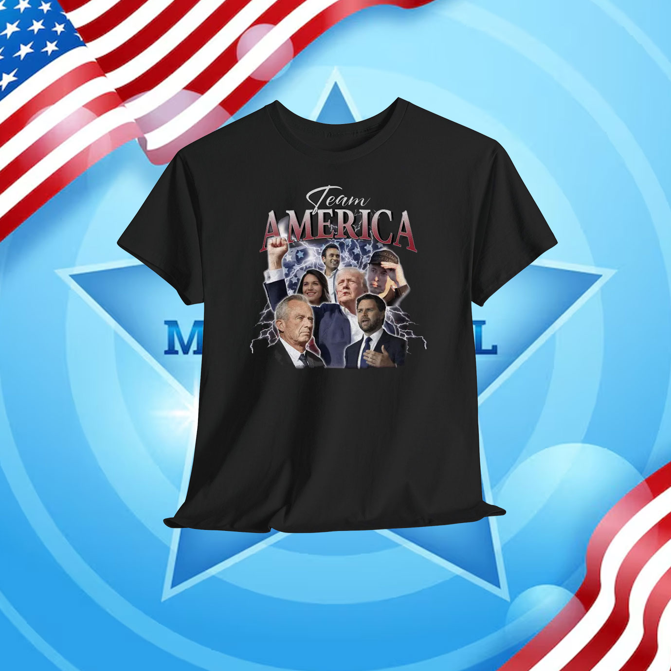 Trump Super Team America Shirt