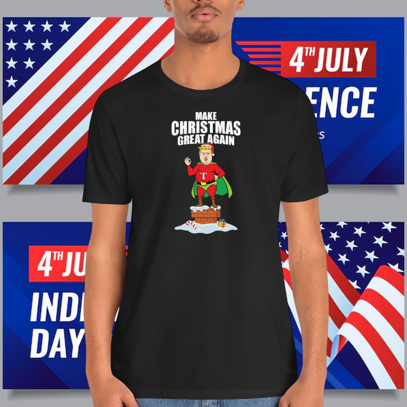 Trump Supre Hero Make Christmas Great Again Shirt