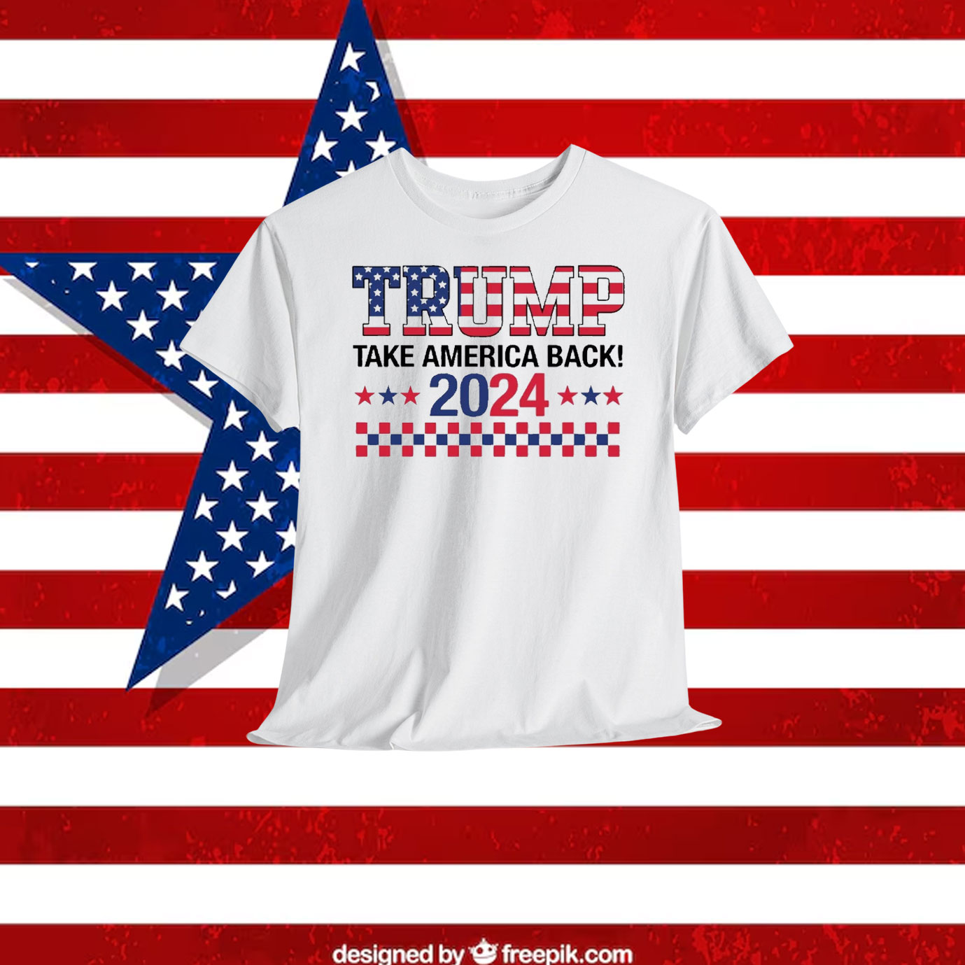 Trump Take America Back! 2024 President T-Shirt