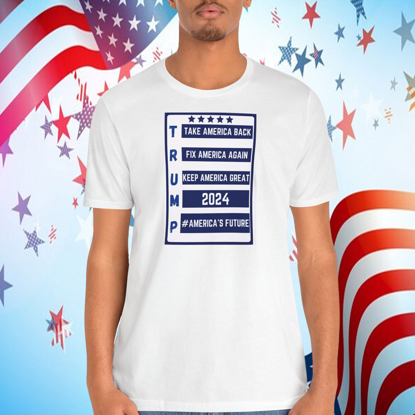 Trump Take America Back Fix America Again Keep America Great 2024 #America's Future Shirt