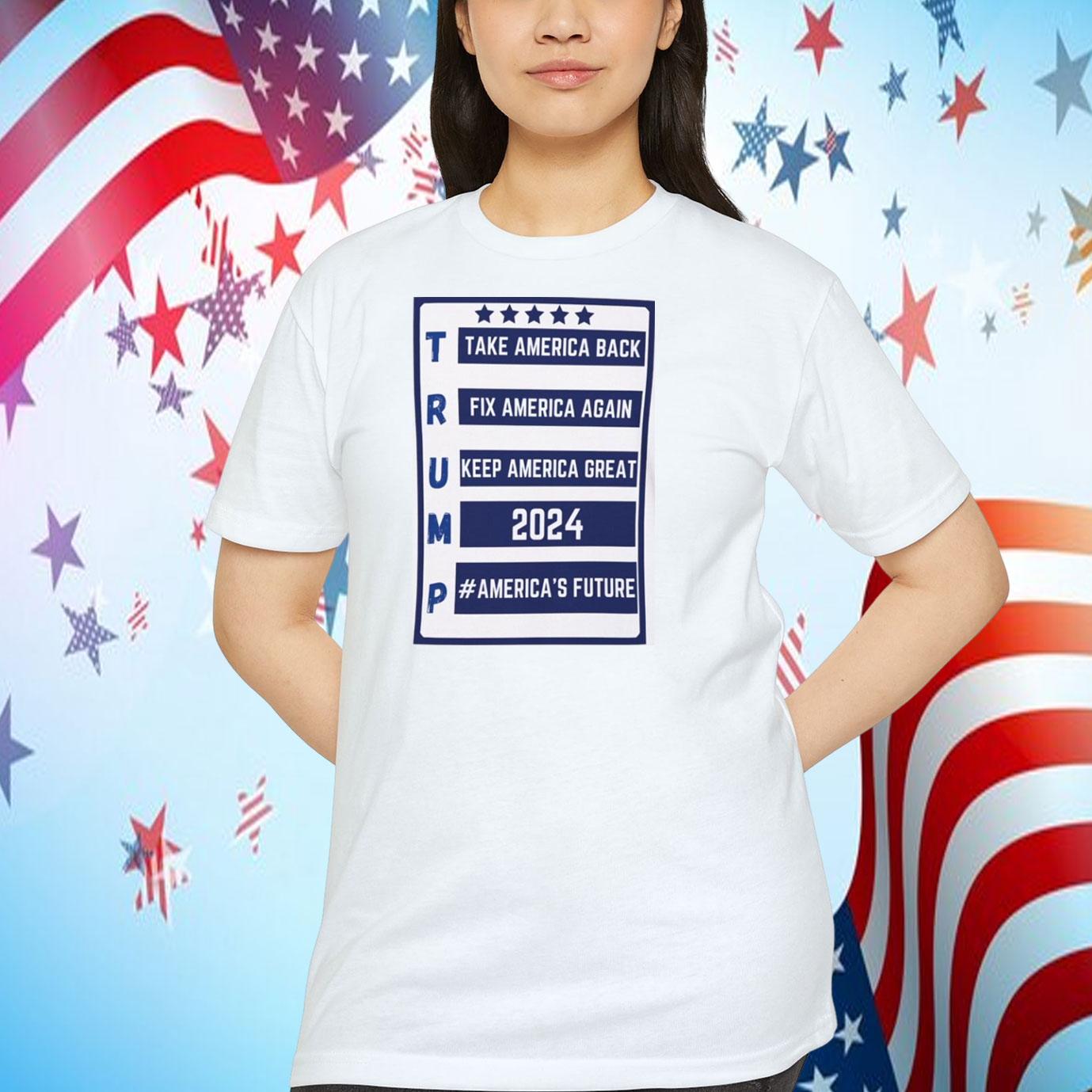 Trump Take America Back Fix America Again Keep America Great 2024 #America's Future Shirt