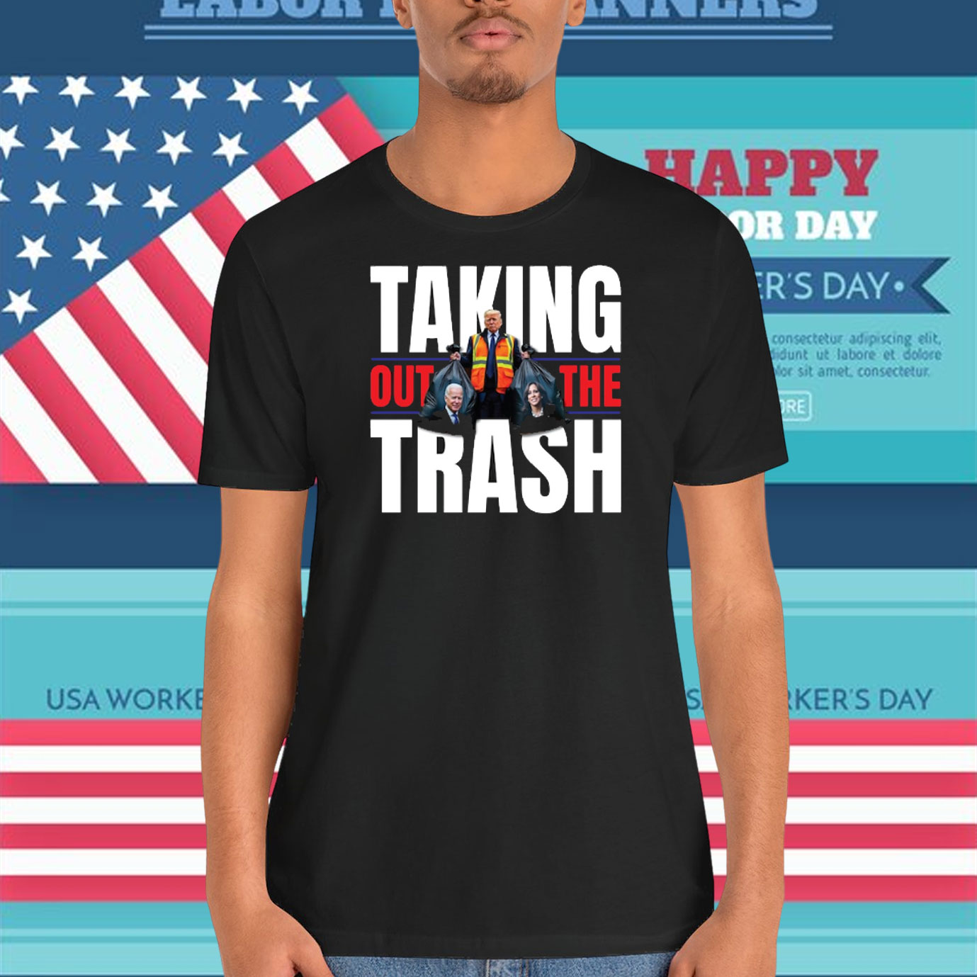 Trump Taking Out The Trash T-Shirt