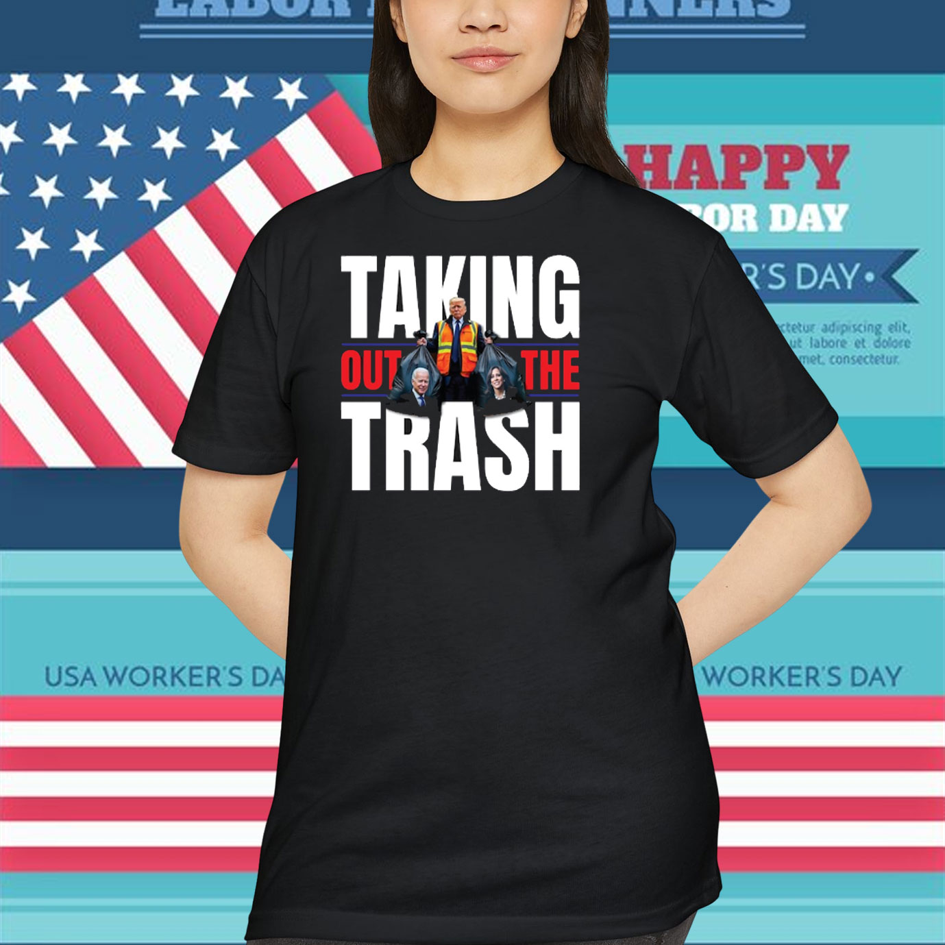 Trump Taking Out The Trash T-Shirt