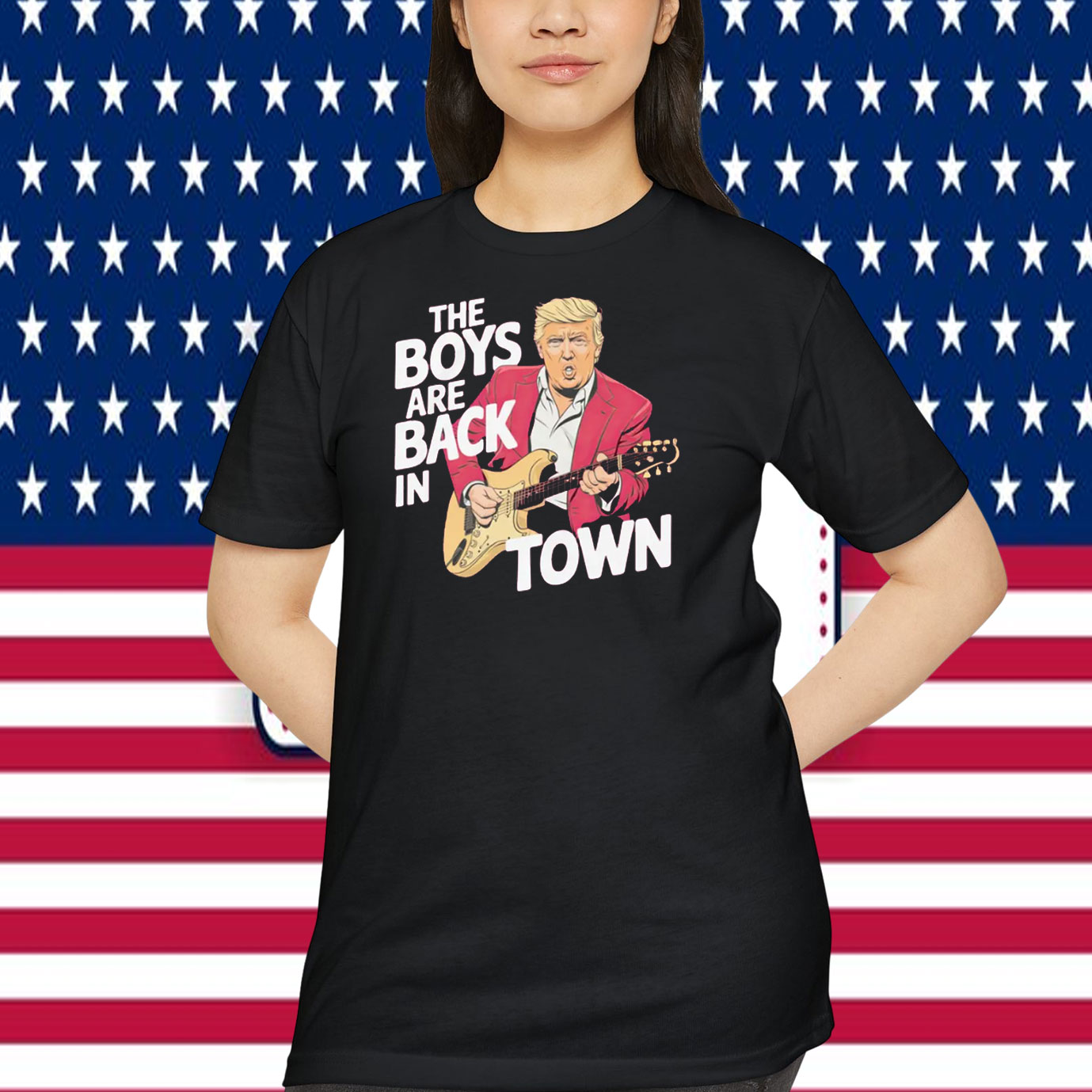 Trump The Boys Are Back In Town Shirt