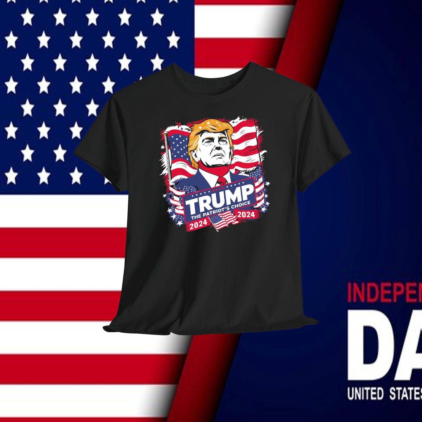 Trump The Patriot's Choice 2024 America Shirt