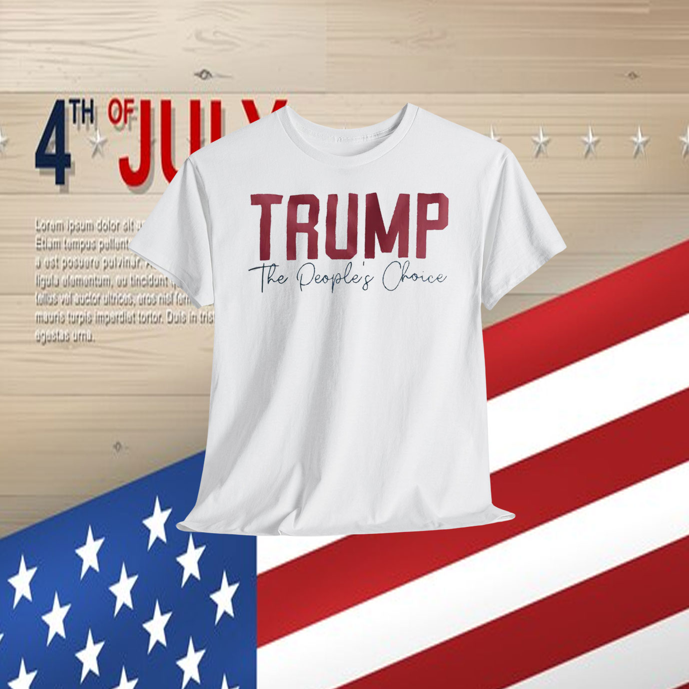 Trump The People's Choice 2024 Shirt