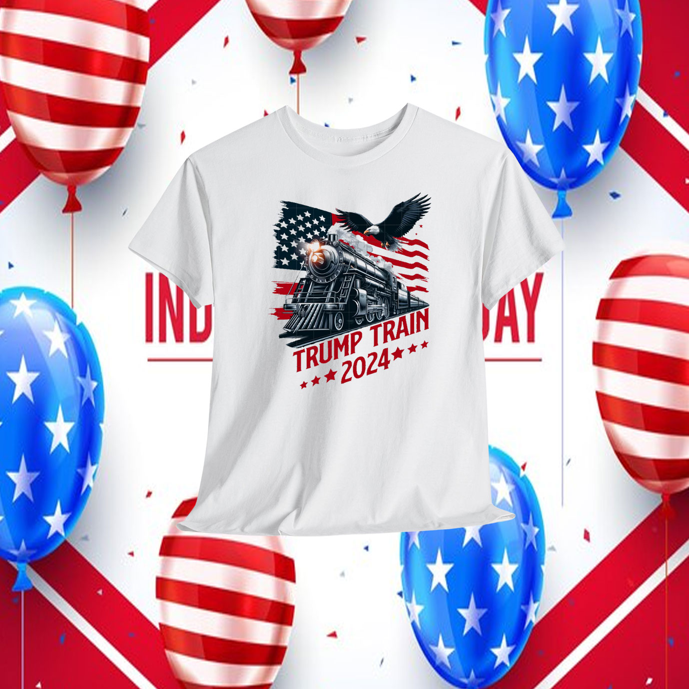 Trump Train 2024 T-Shirt