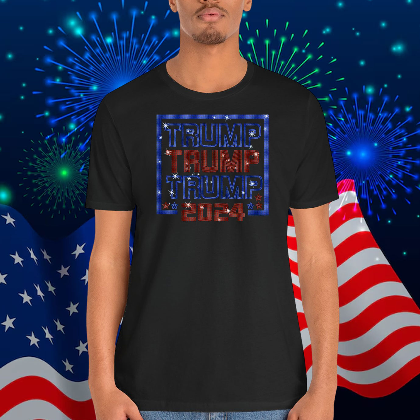 Trump Trump Trump 2024 President Shirt