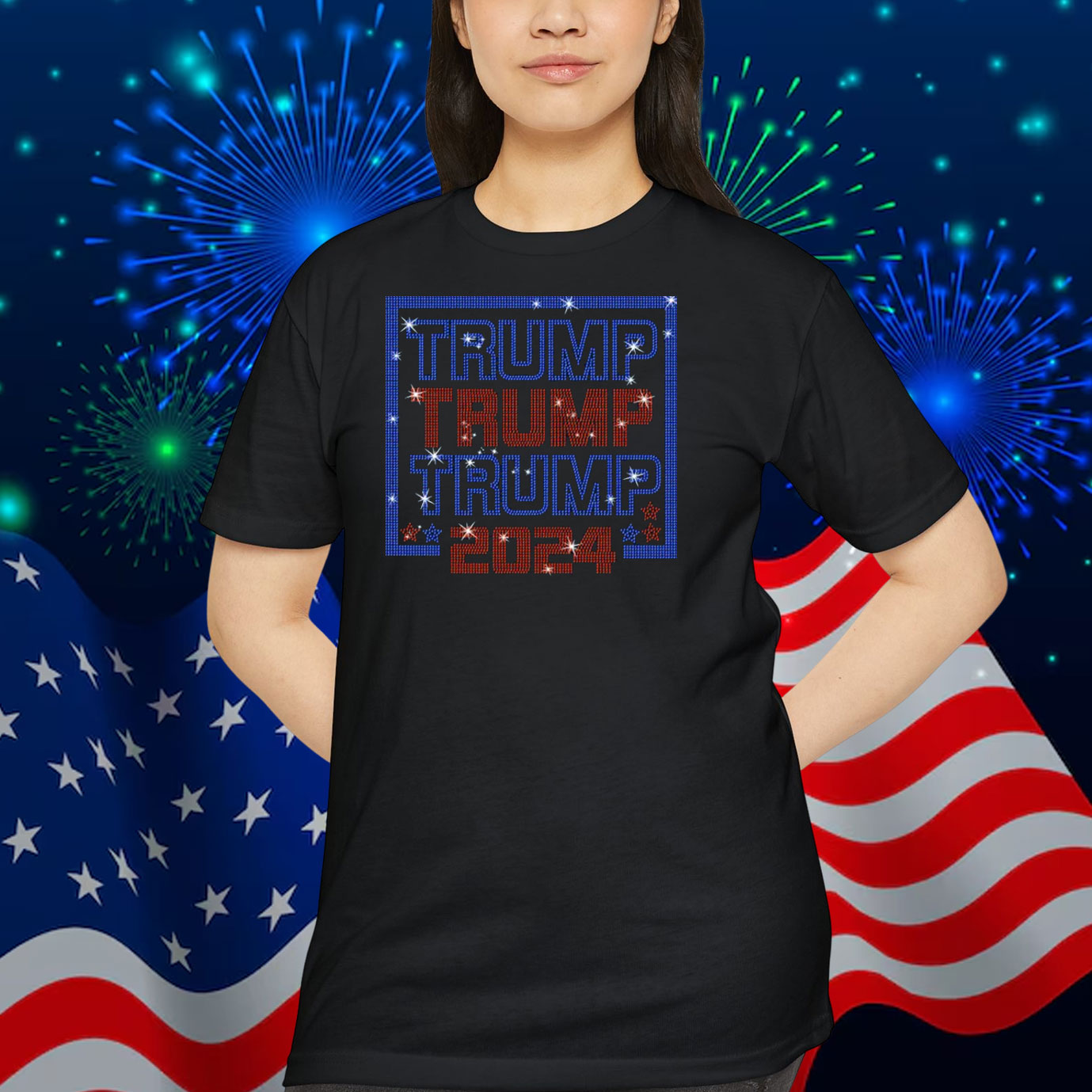 Trump Trump Trump 2024 President Shirt