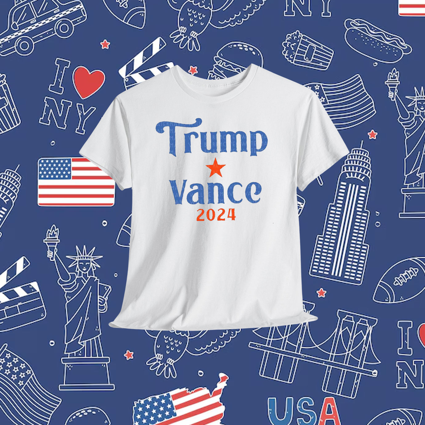 Trump Vance 2024 Election Shirt