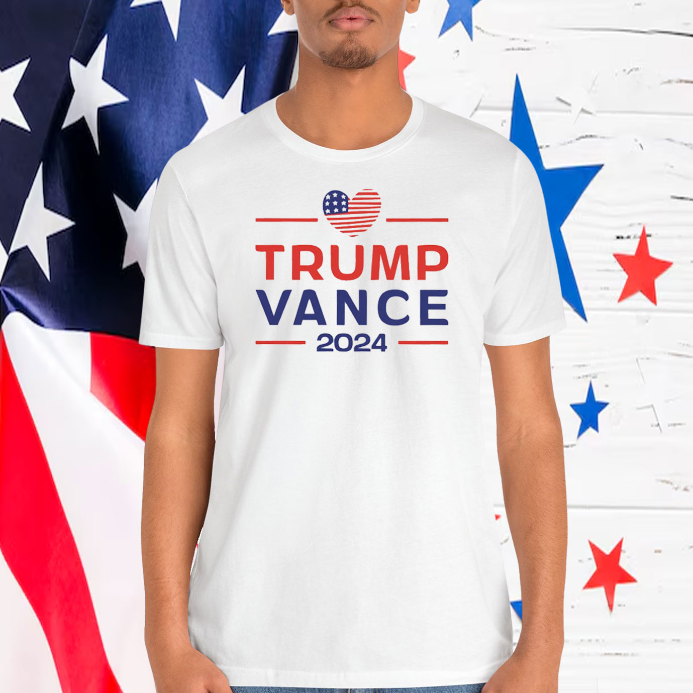 Trump Vance 2024 Love America Shirt