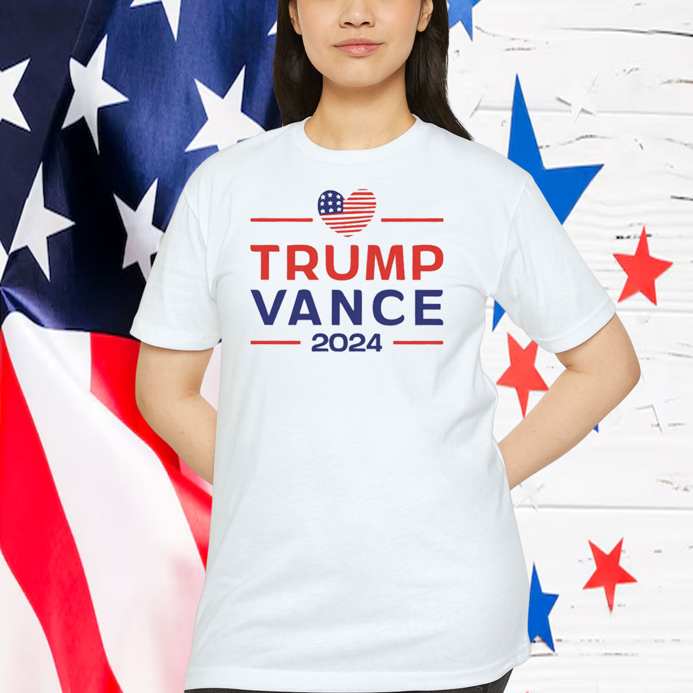 Trump Vance 2024 Love America Shirt