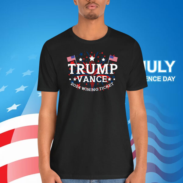 Trump Vance 2024 Wining Ticket Election Shirt