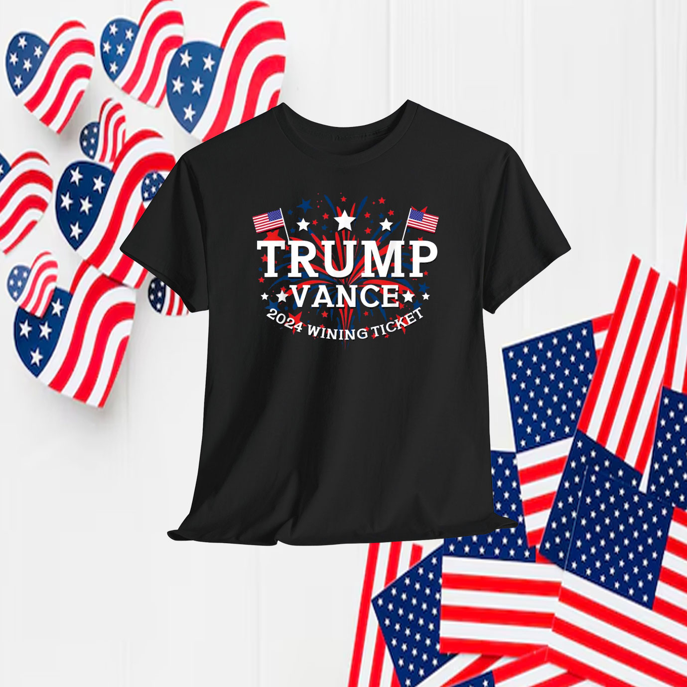 Trump Vance 2024 Wining Ticket Shirt