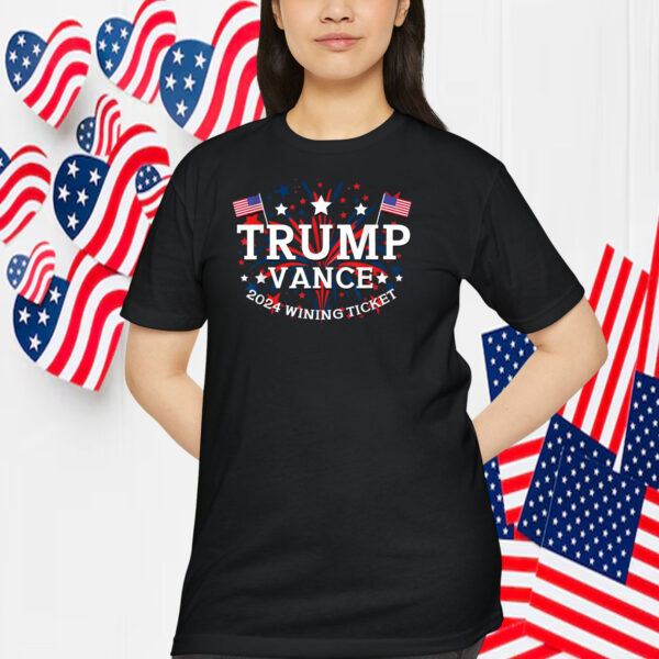 Trump Vance 2024 Wining Ticket Shirt